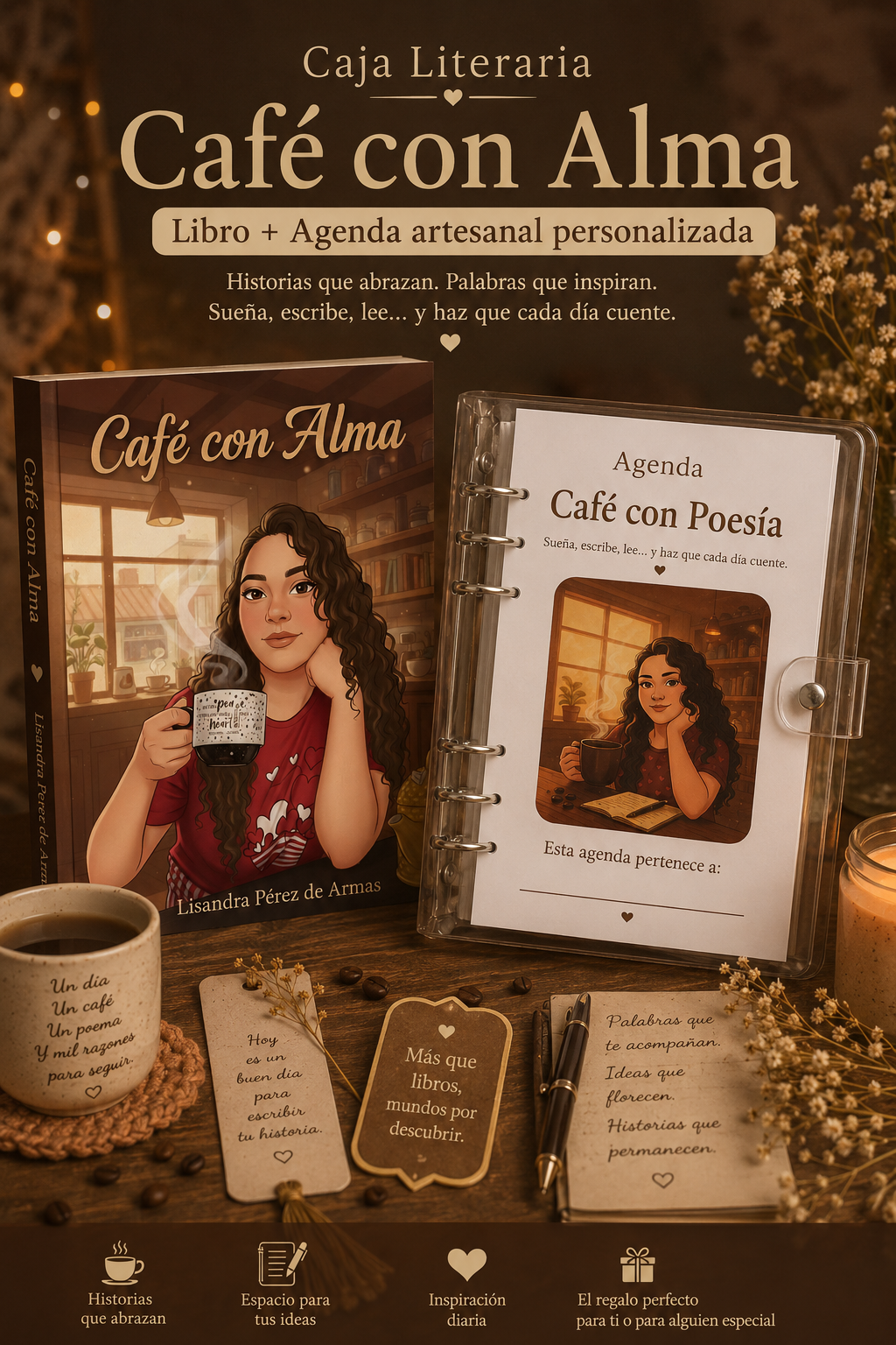 Dúo literario: Café