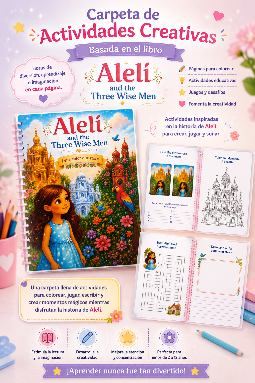 Caja Literaria infantil: Mi Primera Biblioteca