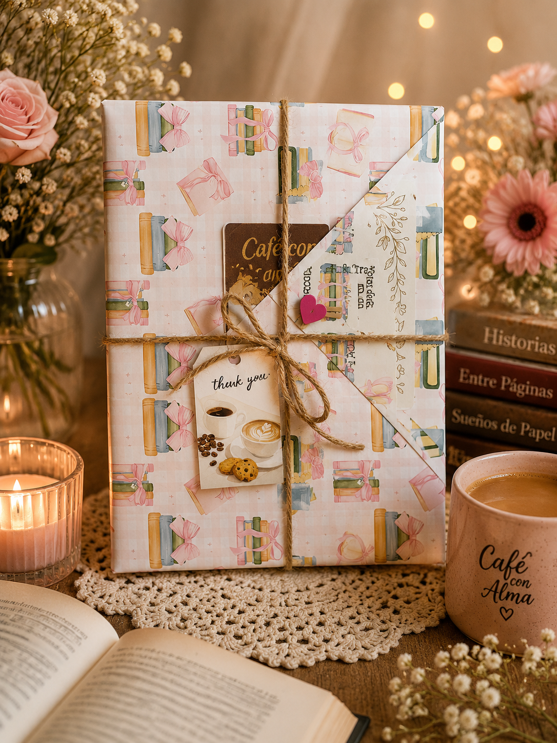 Dúo literario: Café