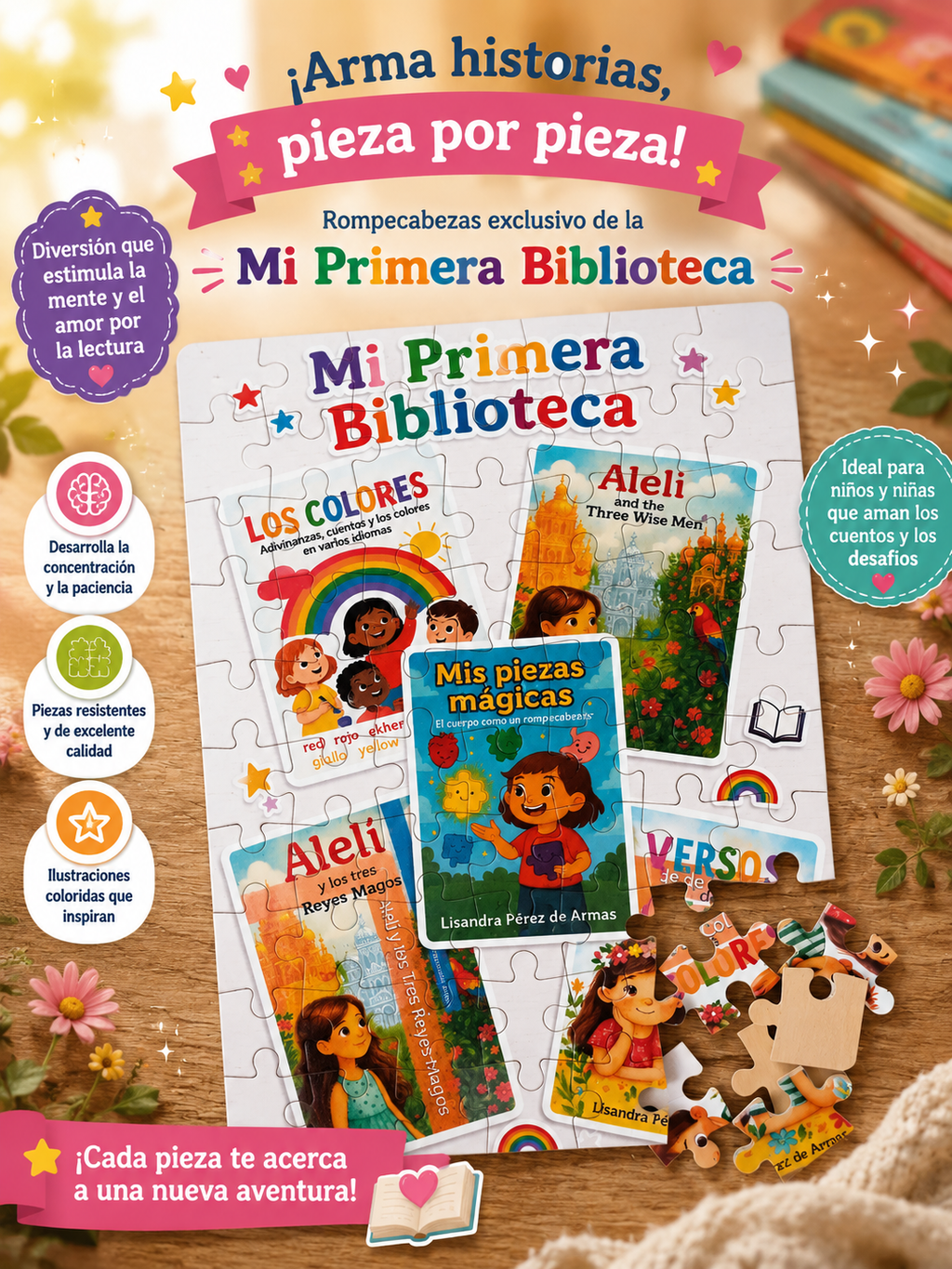 Caja Literaria infantil: Mi Primera Biblioteca