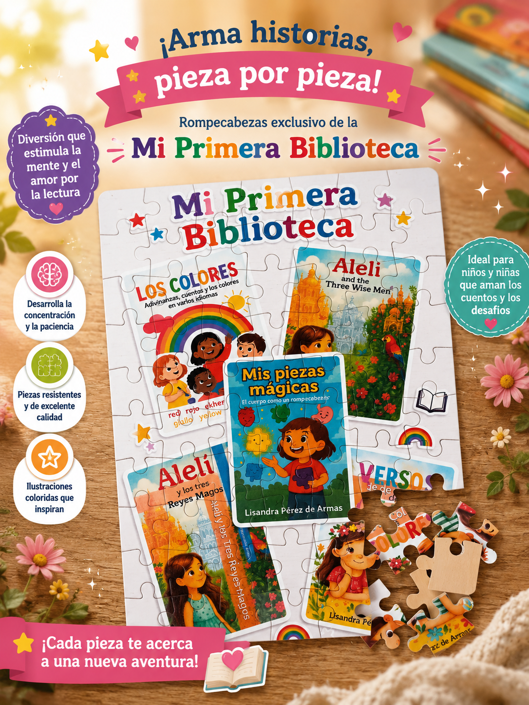 Caja Literaria infantil: Mi Primera Biblioteca