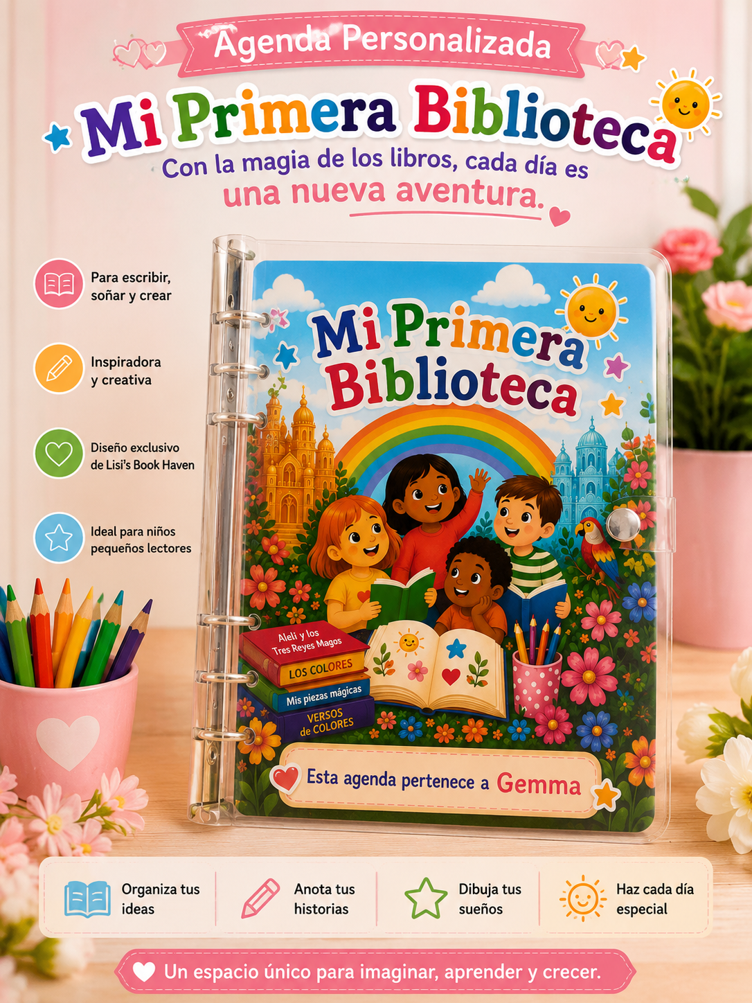 Caja Literaria infantil: Mi Primera Biblioteca