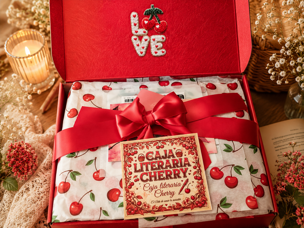 Caja Literaria Cherry and Love