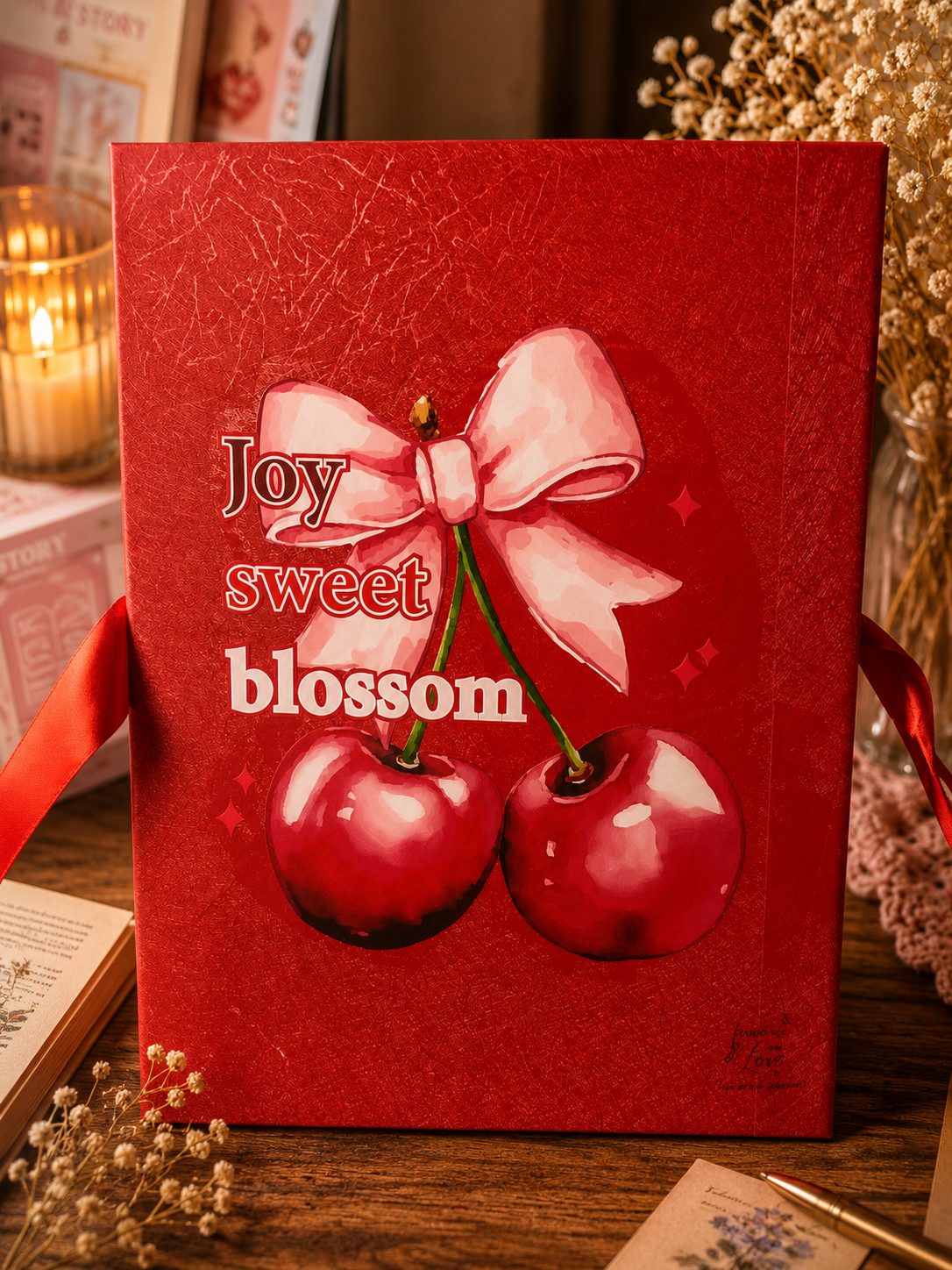 Caja Literaria Cherry and Love