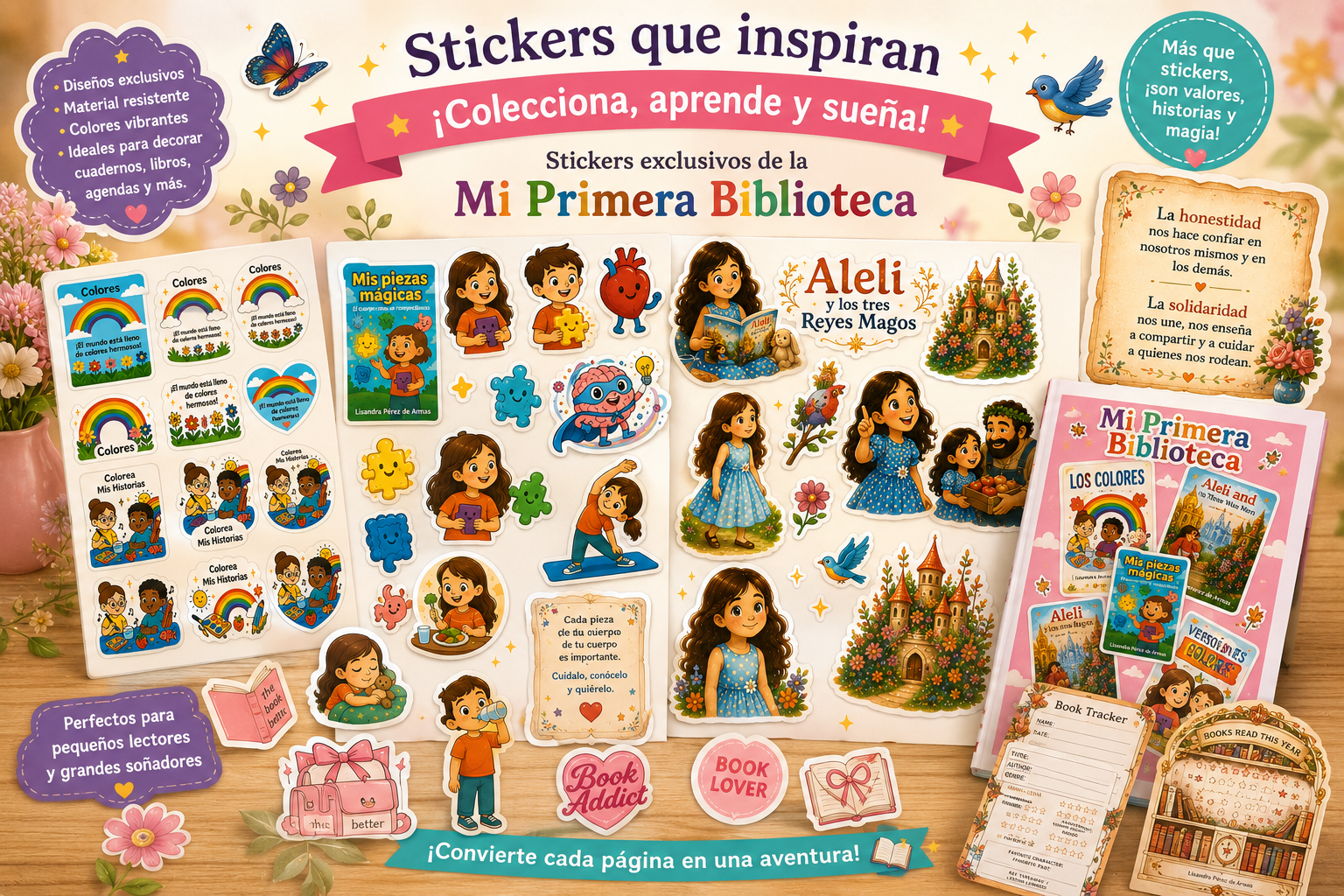 Caja Literaria infantil: Mi Primera Biblioteca